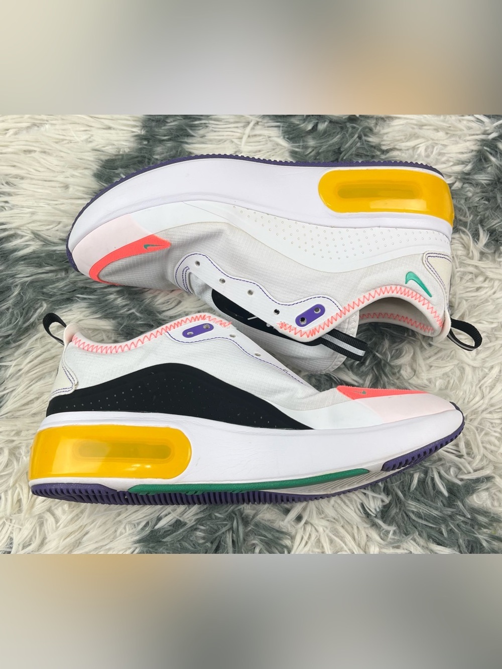 Nike Air Max Dia Womens 7 White CK0737-100 Athletic Running Shoes Sneakers - Picture 10 of 16